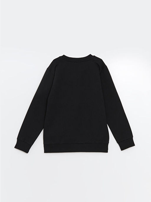 Bisiklet Yaka Erkek ?ocuk Sweatshirt