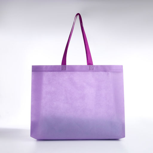 Сумка пляжная без застёжки, цвет сиреневый - Simaland фото 2