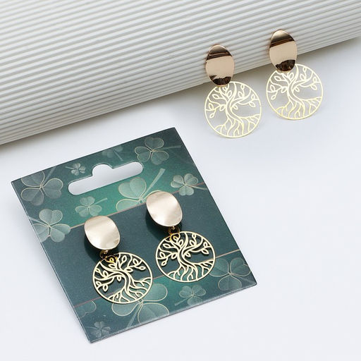 Серьги Удача, 2.5 х 4 см - Art beauty фото 2