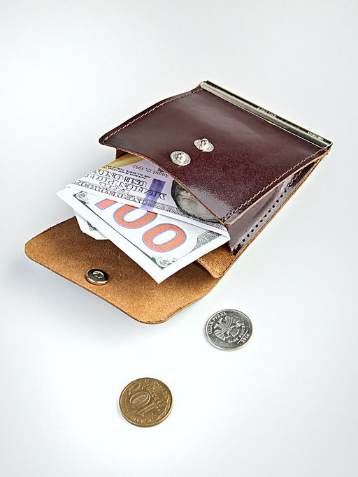 YK Зажим для денег с 2 кнопками 627 - Barez фото 6