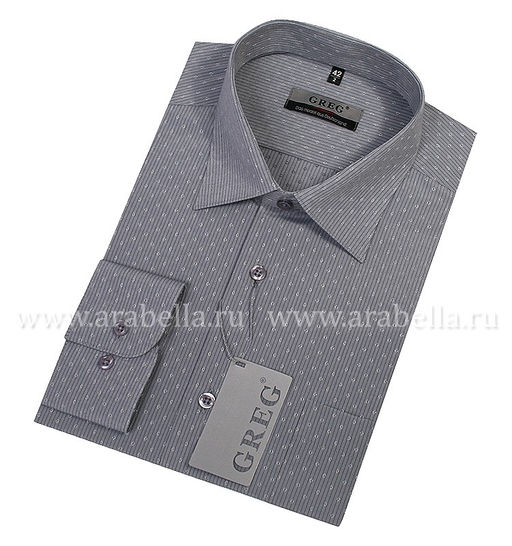 Сорочка мужская длинный рукав GREG 333/319/91/ZV  фото 2