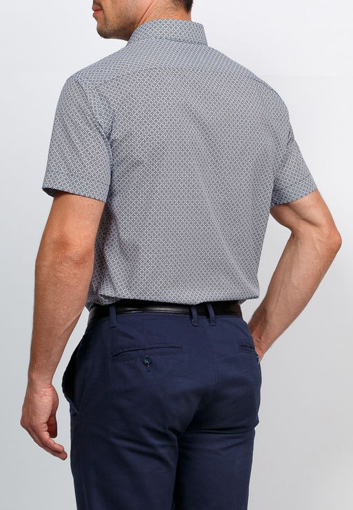 Сорочка мужская короткий рукав GREG 213/109/931/Z/1