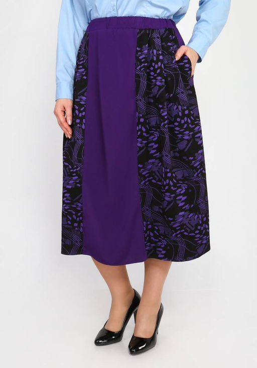 Юбка Мисс Очарование фиолетовый