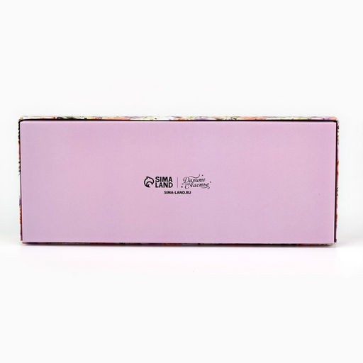 Цена за 5 шт. Коробка складная под 12 конфет «Для тебя», 3.8×10.5×26.5 см