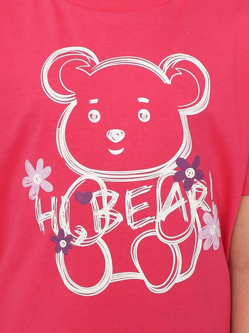 CRB wear/ HSKG 63844-46 Футболка для девочки,циклама/Ex.Cherubino  фото 3