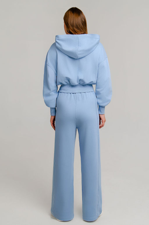 Арт. 2539/1 Костюм женский с брюками 42-48 (4 шт) Цвет:Голубой - Калинка фото 5