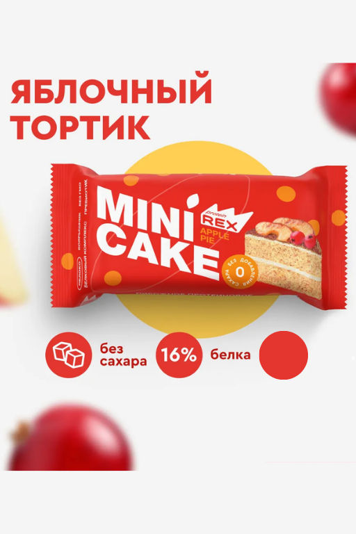 Мини-тортик протеиновый, 40 г - Proteinrex фото 4