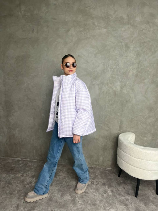 Куртка женская Поп сирень - Yollochka фото 3