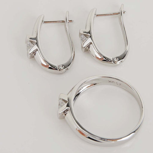 XUPING Кольцо/Серьги с английским замком арт. 28 0256 (id 280300) - Rada фото 2