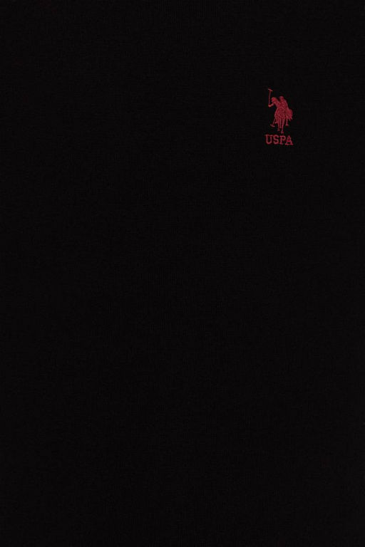 U. S. Polo Assn / Мужской черный трикотажный свитер Basic - U.s. polo assn фото 12