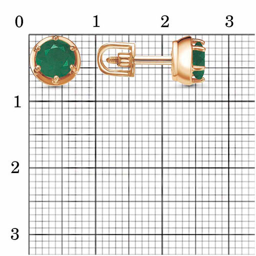 СЕРЬГИ 32311798 - Красная пресня фото 2