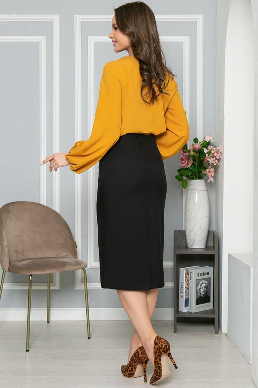 Юбка Летиция (блэк) Ю5121 - Lt collection фото 2