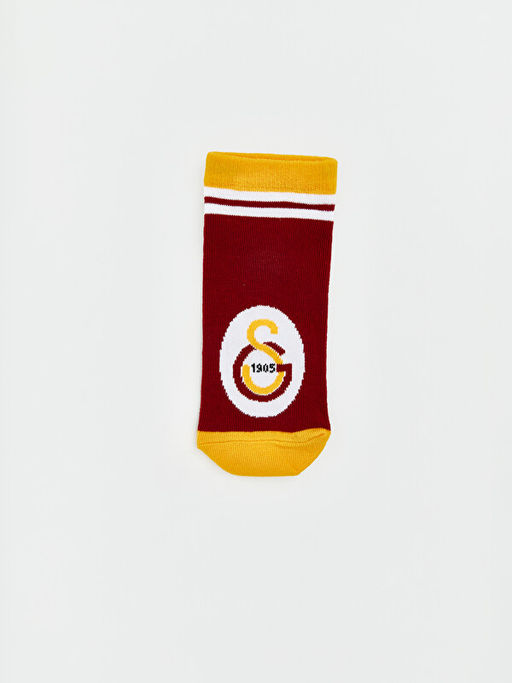 Galatasaray Desenli Erkek ?ocuk Patik ?orap 5li