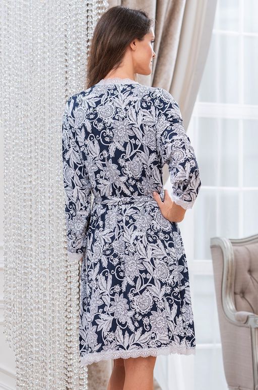 Короткий халат Mia-Mella - Mia-amore фото 2