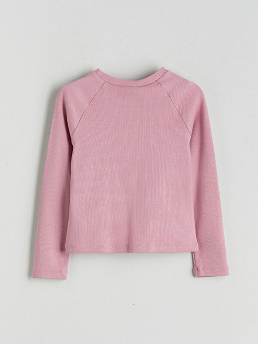 Bisiklet Yaka K?z ?ocuk Ti??rt