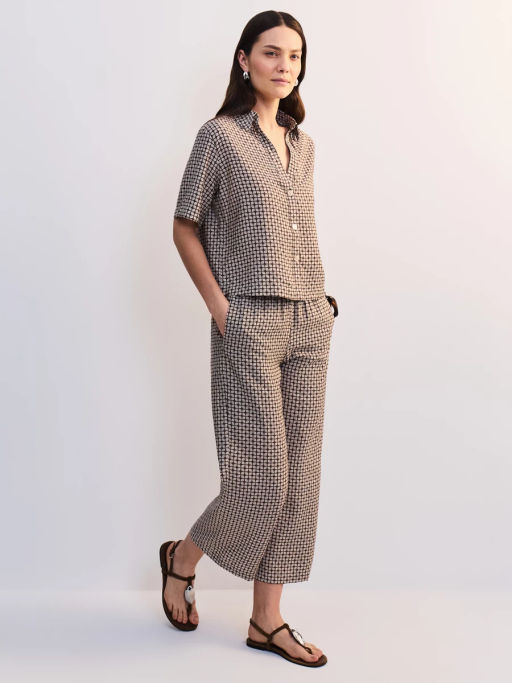 Блуза из вискозы с коротким рукавом ZR2605012011-236 / Zarina