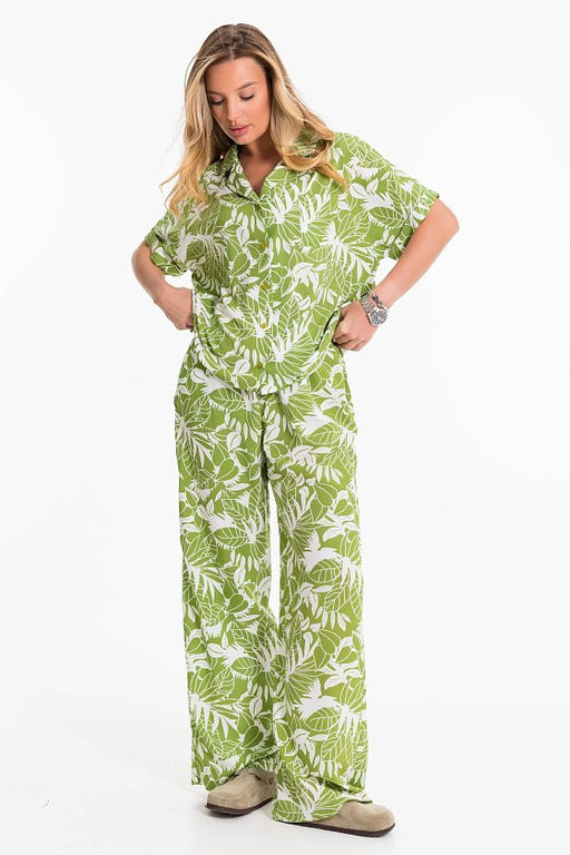 Костюм М325028а зеленый - Елена фото 3