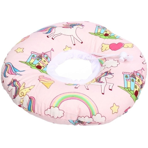 Воротник ветеринарный на кулиске "ЛЮБИМЫЙ БРО", для принцессы, р M, окружность шеи 17-27см (лейбл)