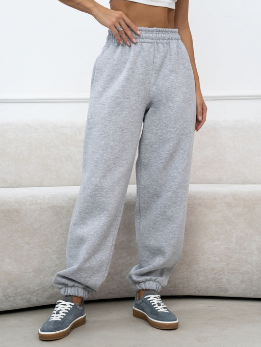 Брюки жен.арт.1226/7-3,серый меланж - Binita фото 2