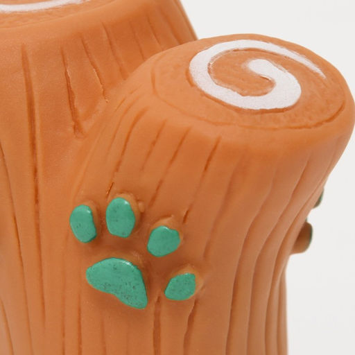 Игрушка пищащая Ветка с лапками для собак, 9 см, коричневая - Пижон фото 3