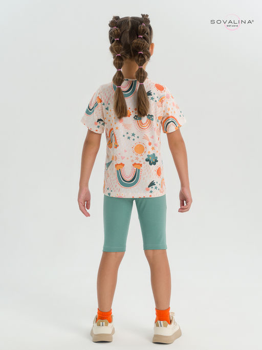 Костюм Актив радуга бохо-изумруд - Sovalina фото 9