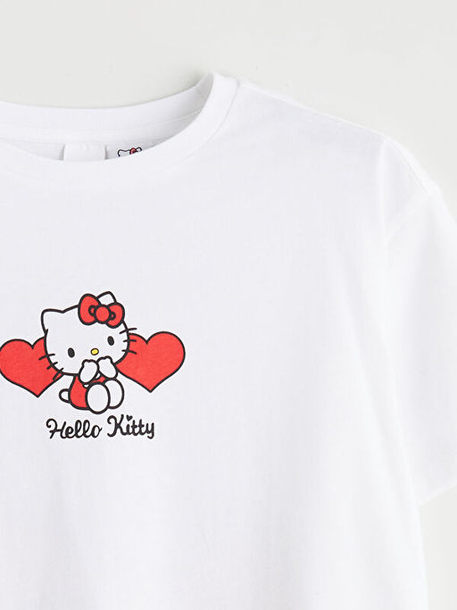 Hello Kitty Bask?l? K?z ?ocuk Ti??rt