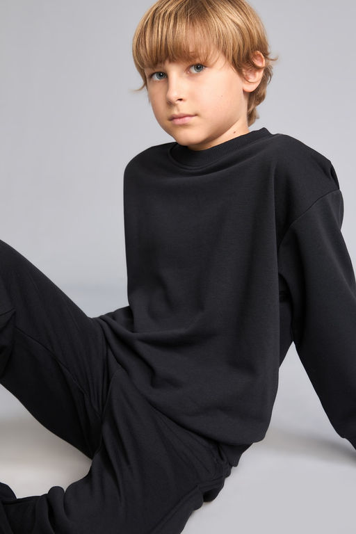 Oversize Bisiklet Yaka Sweatshirt Erkek _ocuk - Defacto фото 3