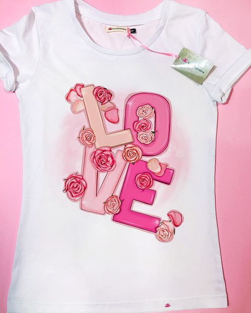 Эксклюзивная футболка Yana Pletneva упаковка плотный Zip пакет!