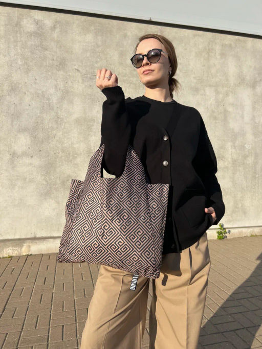 Сумка, Мод.11 Принт. Лабиринт - Moshna фото 11