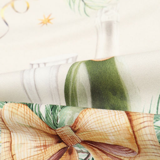 Набор новогодний Spruce mood: скатерть 150×180 см +/-3 см с ВГМО, салфетка 40×40 см-8 шт., 100% хлопок