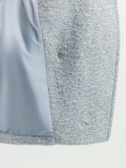 Куртка оверсайз из пальтовой ткани / Zarina  фото 10