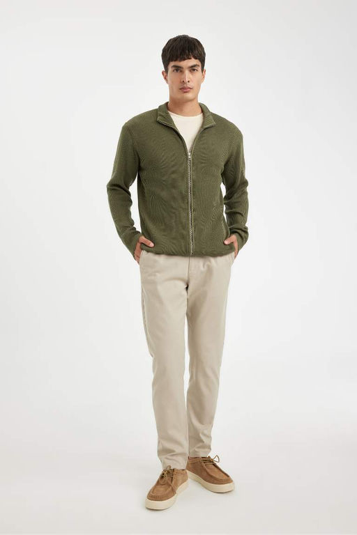 Хлопковые брюки скинни Jogger - Defacto фото 3