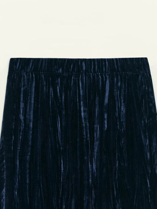 Широкие брюки из бархата / Zarina