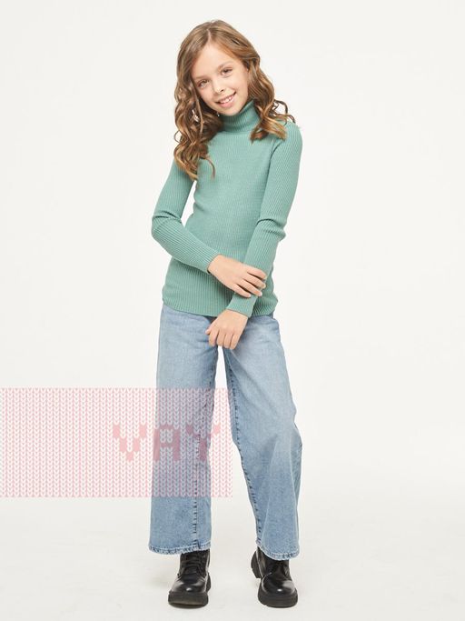 Свитер детский 212-10112. 21/04 зелёный