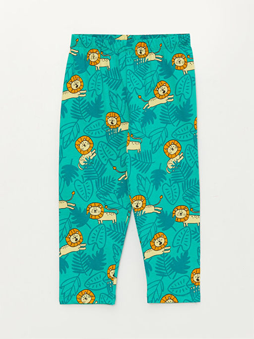 G?mlek Yaka K?sa Kol Bask?l? Erkek Bebek Pijama Tak?m? - Waikiki фото 3