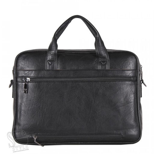 Портфель мужской 1802-01 black Jeep в Новосибирске - S-style фото 4