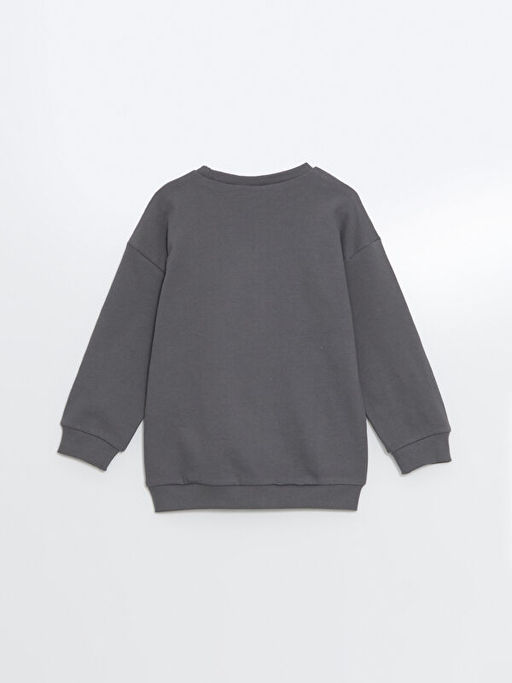 Bisiklet Yaka Spiderman Bask?l? Erkek ?ocuk Sweatshirt - Waikiki фото 3