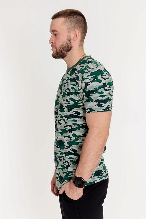 Футболка М10256Кф Камуфляж - Елена фото 2
