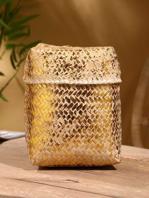 Корзинка плетёная «Аварис», 17×17×25 см