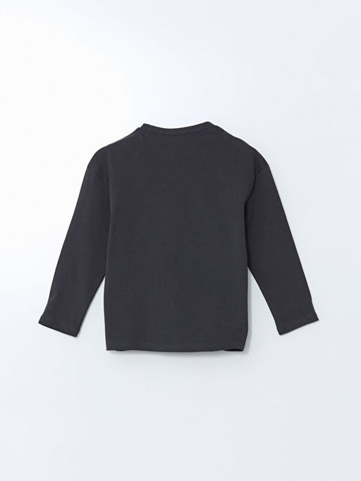 Bisiklet Yaka Sonic Bask?l? Erkek ?ocuk Ti??rt