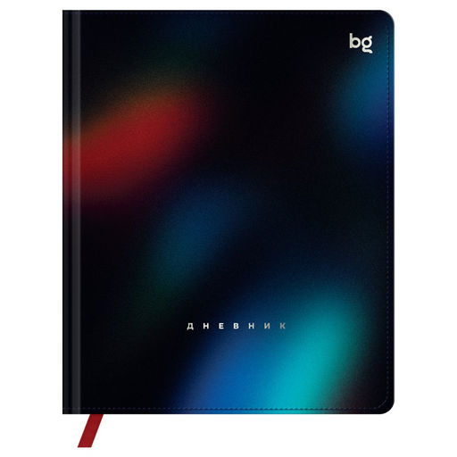 Дневник тв. об., иск. кожа 1-11 кл. "Gradient. Black" (D5h48_64483, BG) печать, тиснение фольгой, ляссе