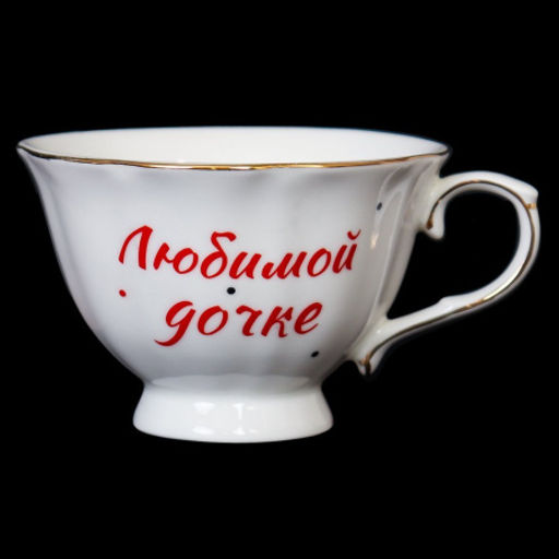 Чайный набор 2 предмета 250 мл Любимой дочке / RS/2-FY22009 /уп 36/ - Галеонтрейд фото 5