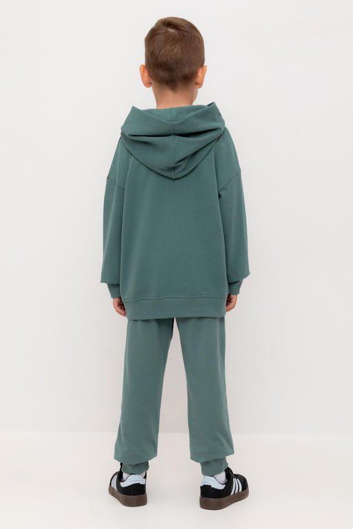 КР 400813-1/темный малахит к556 брюки для мал - Crockid фото 5