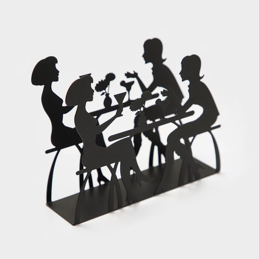 Салфетница «Посиделки», 14.5×5×12 см, МИКС