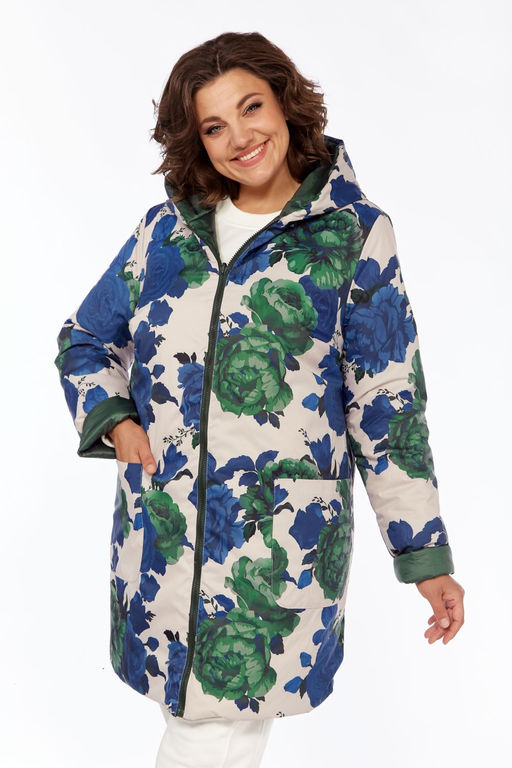 Куртка Diamant 1849-Р зеленый  фото 5