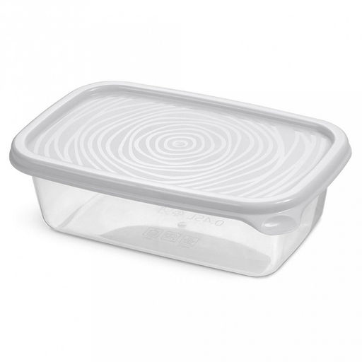 Контейнер для продуктов пластмассовый Романо 0,45л, 15,9х10,4х5,1см, цвета микс, подходит для СВЧ (Россия) - Домашняя мода фото 2