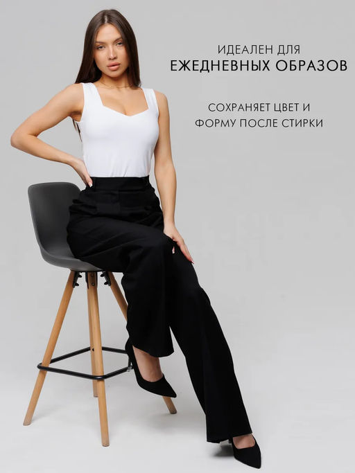 Женский топ с фигурным вырезом Lingeamo белый ЛТ-08 (1)  фото 13