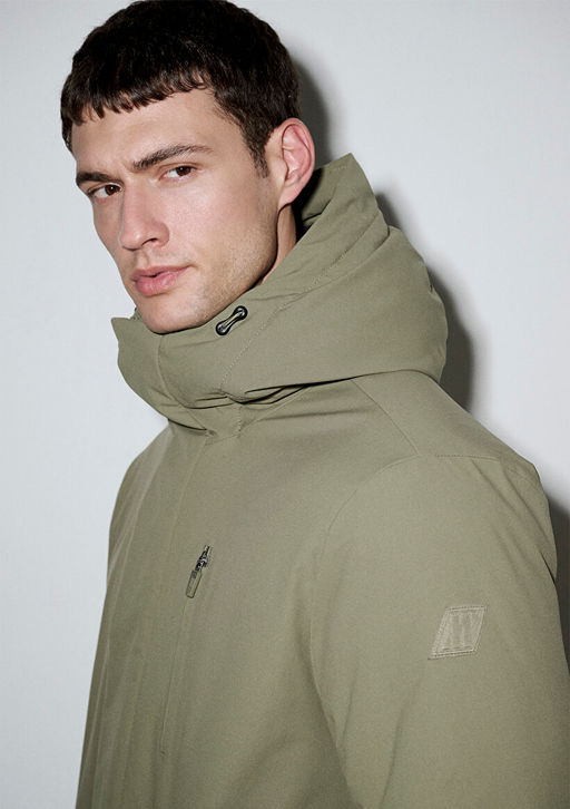 Su Itici Haki Parka - Mavi фото 7