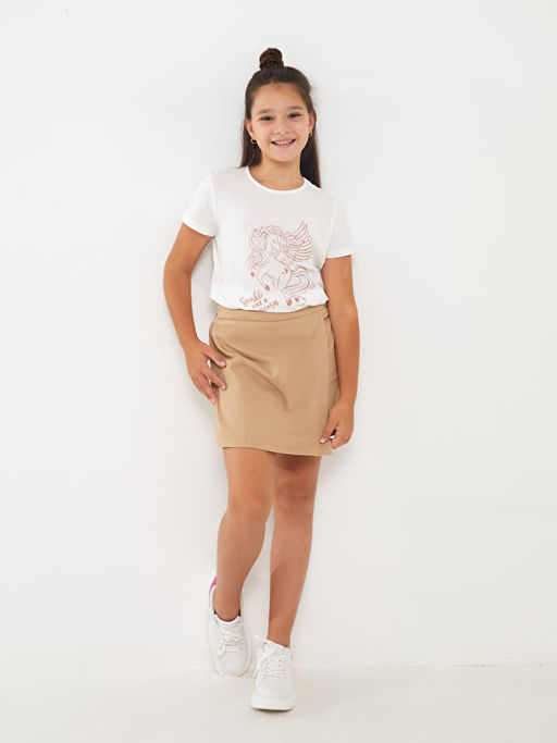 Basic K?z ?ocuk Okul ?ort Etek