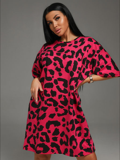 НОВИНКА предстоящей весны!!! Вега платье-футболка женское (василек) - Lovetex фото 9